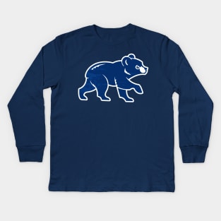 Chicago Cubs Spring Training Bear Franklin T- Shirt Kids Long Sleeve T-Shirt